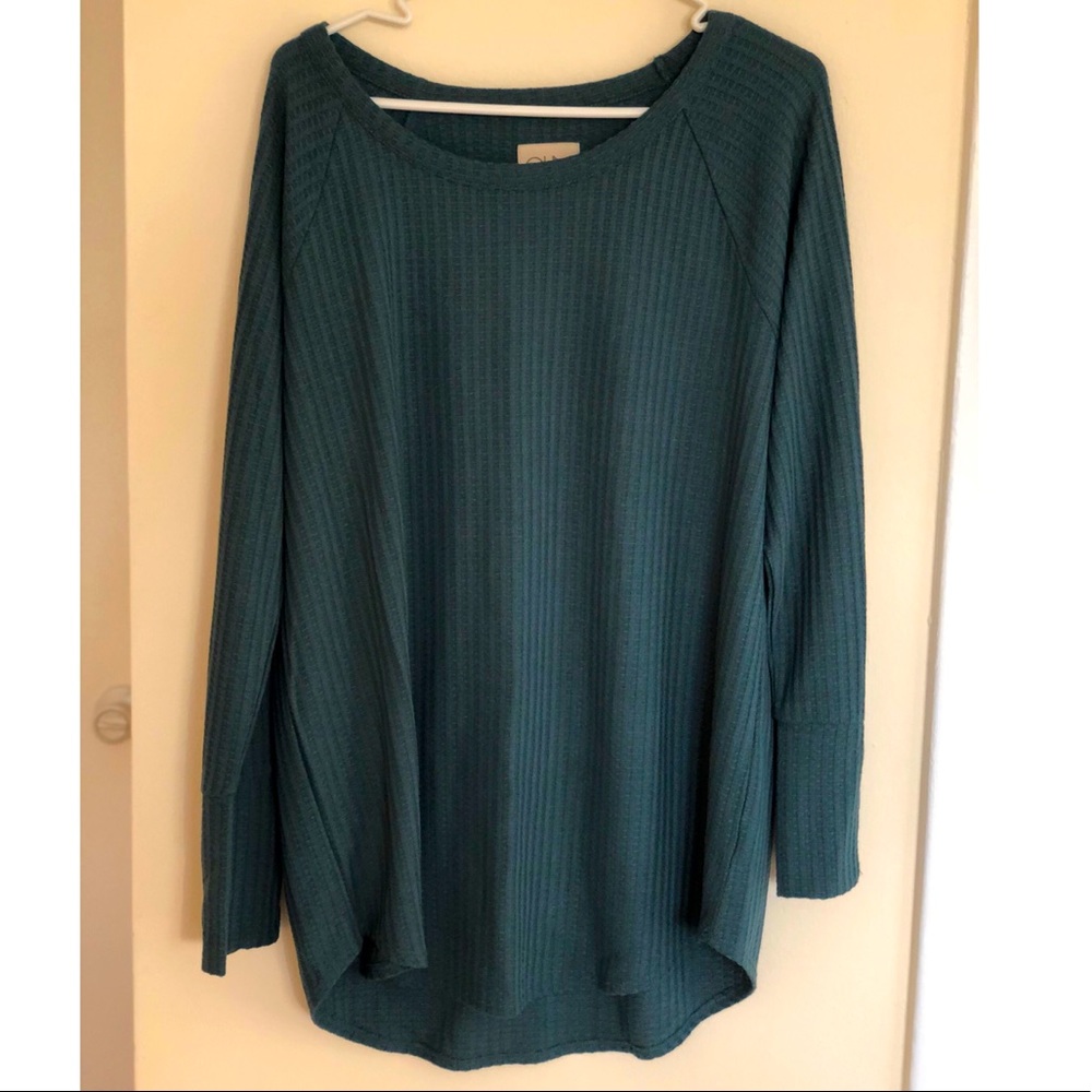 Like new Chaser waffle knit long sleeve tunic